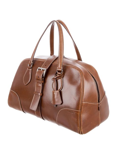 prada bowler bag leather|Prada bowling shoulder bag.